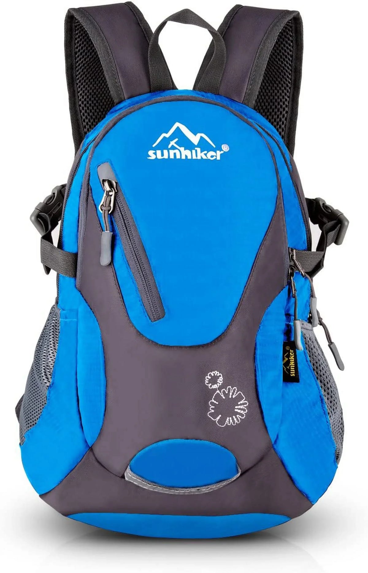 sunhiker Cycling Hiking Backpack Water Resistant Travel Backpack Lightweight SMALL Daypack M0714 Small Blue