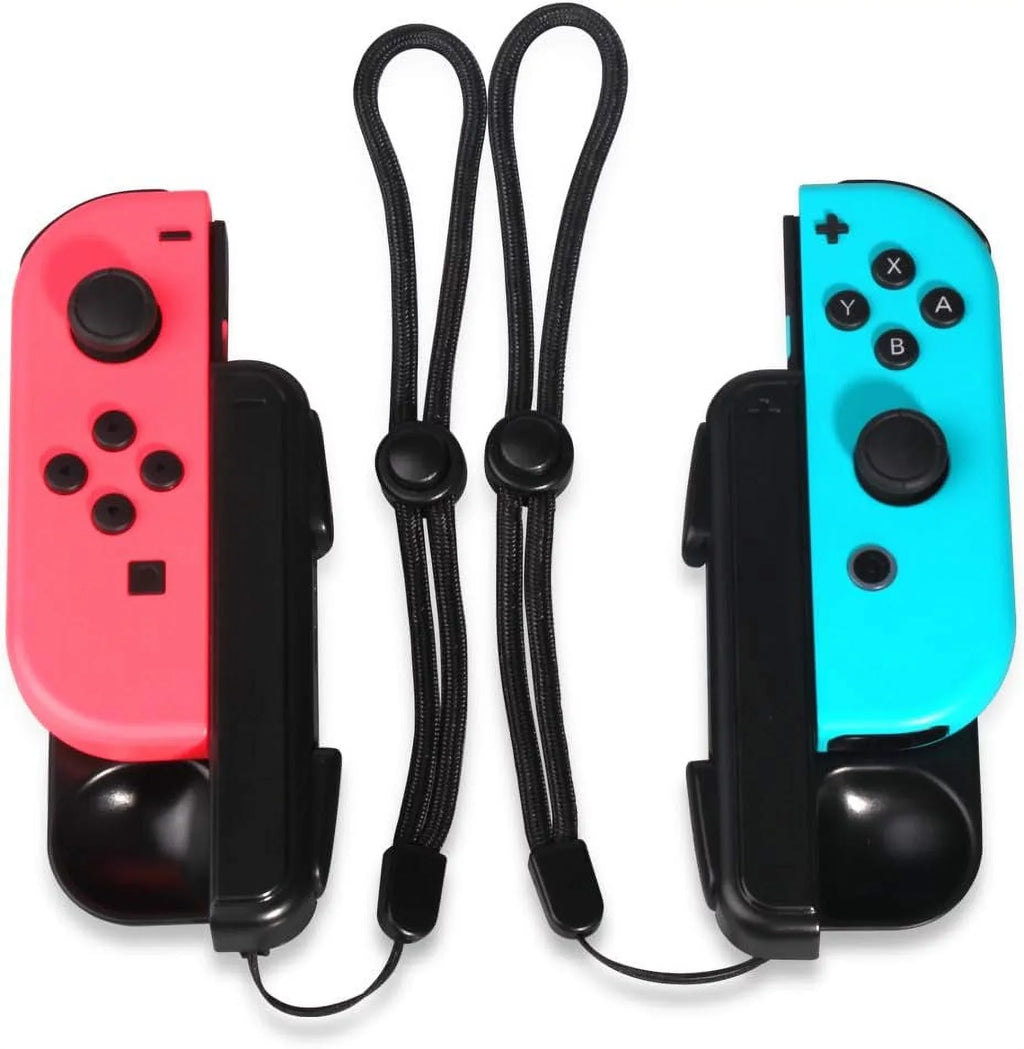 Mini Charging Grip with Strap for Switch Joy-Con Controller