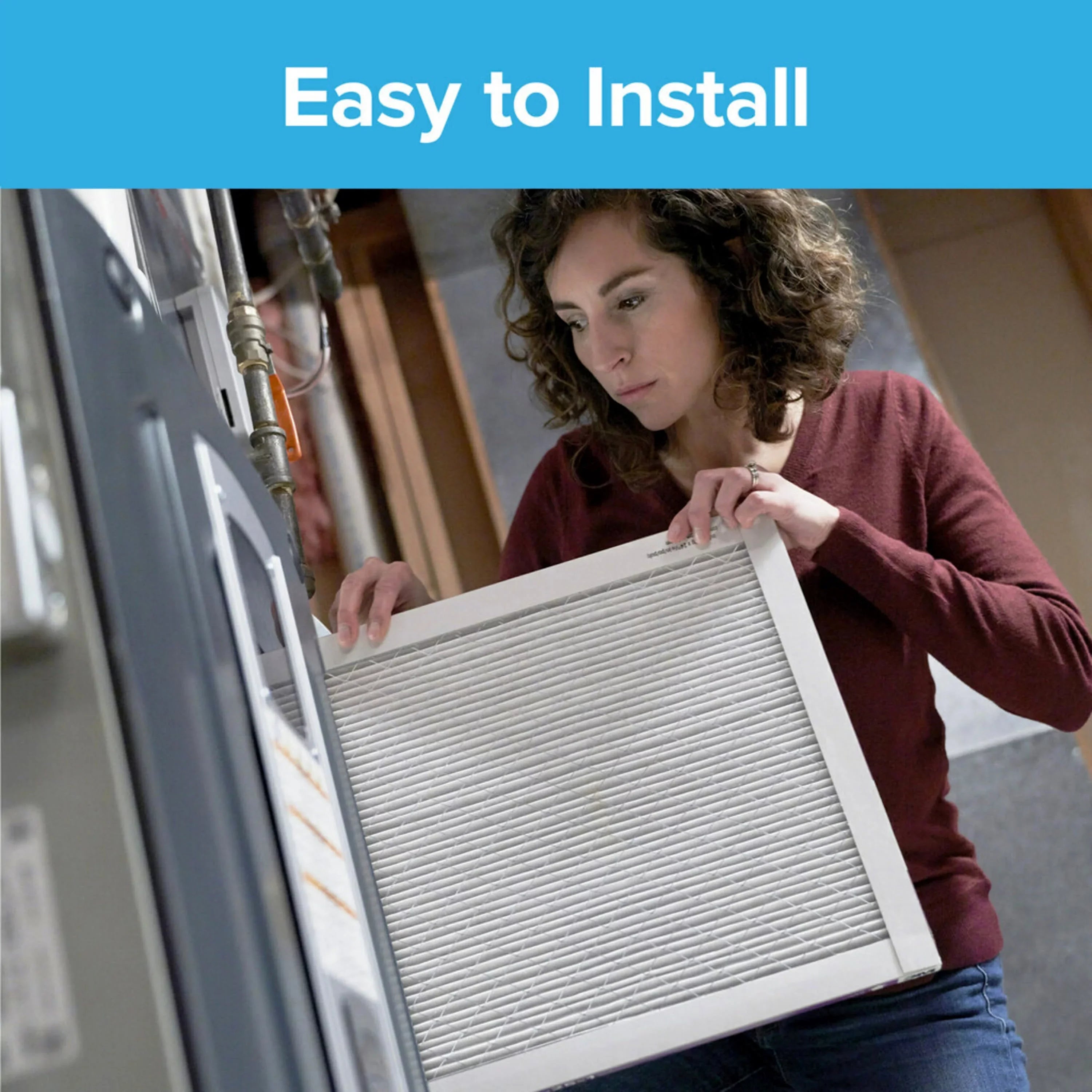 Filtrete by 3M 12x30x1, MERV 11, Allergen Reduction HVAC Furnace Air Filter, 1200 MPR, 4 Filters