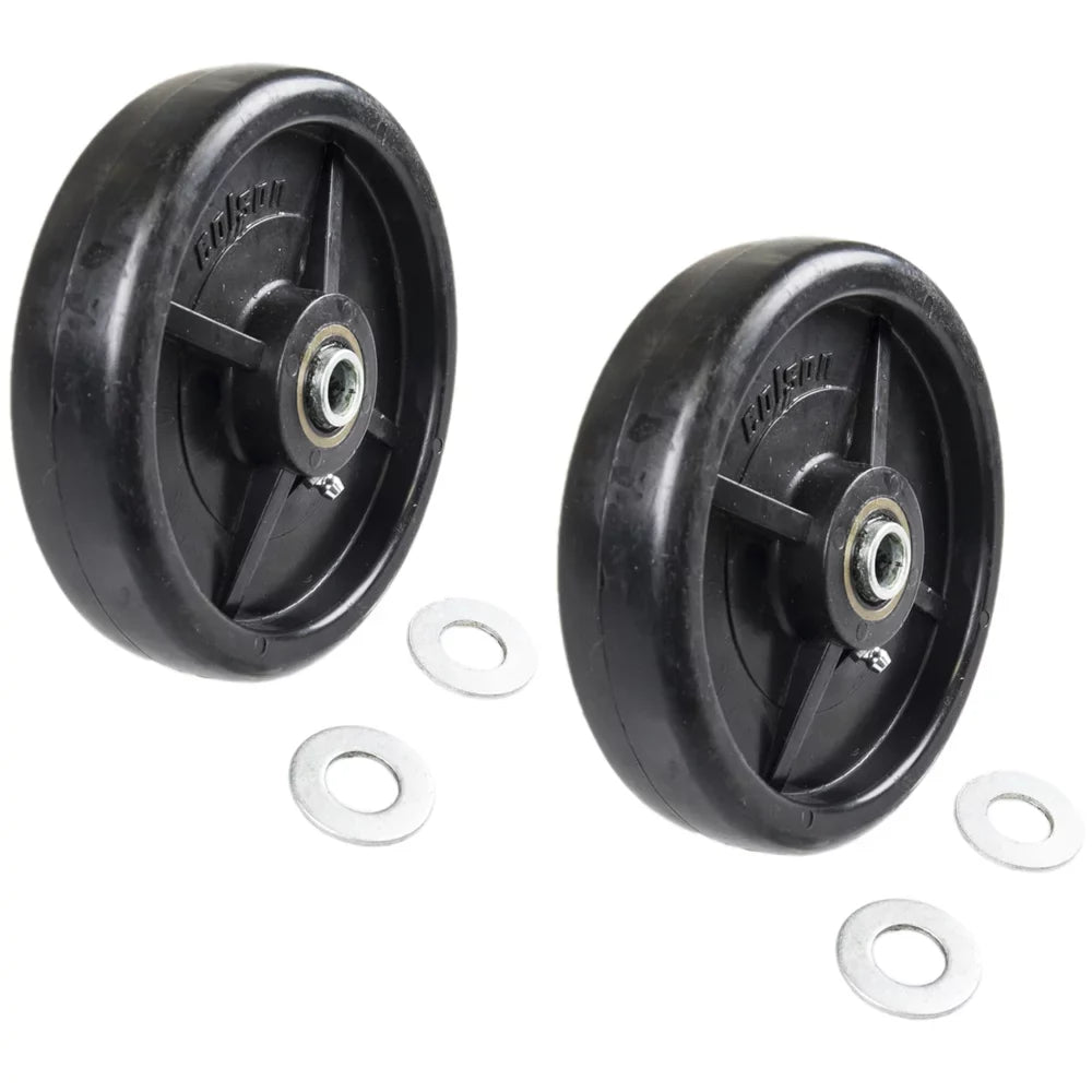 OEM Caster Wheel 2 Pack Kit John Deere 261 400 420 655 755 4100 4210 4310 4410 AM107560