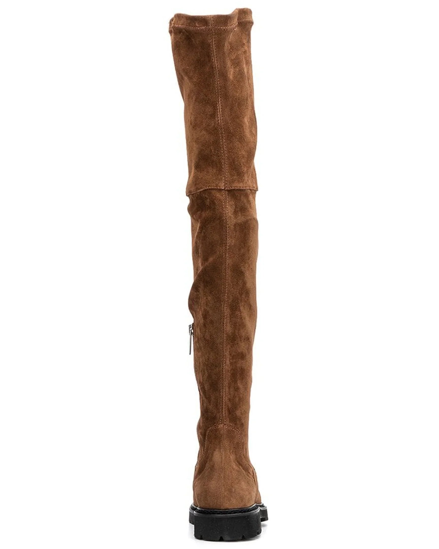Aquatalia Mire Weatherproof Suede Boot, 10.5, Red