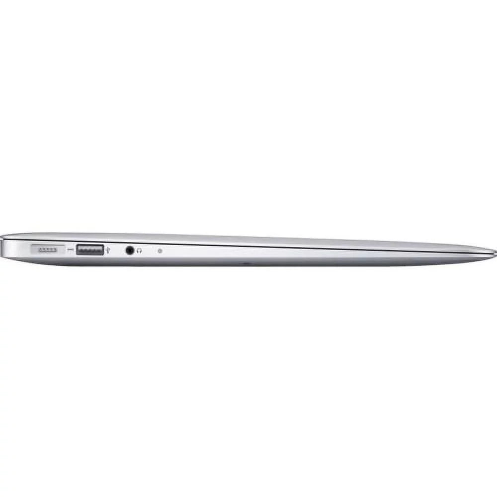 Apple Air 13-inch (i7 2.2GHz, 512GB SSD) (Early 2015, MMGF2LL/A) - Silver Bundle with Black Zipper Sleeve + Laptop Starter Kit + Cleaning Kit (Refurbished)
