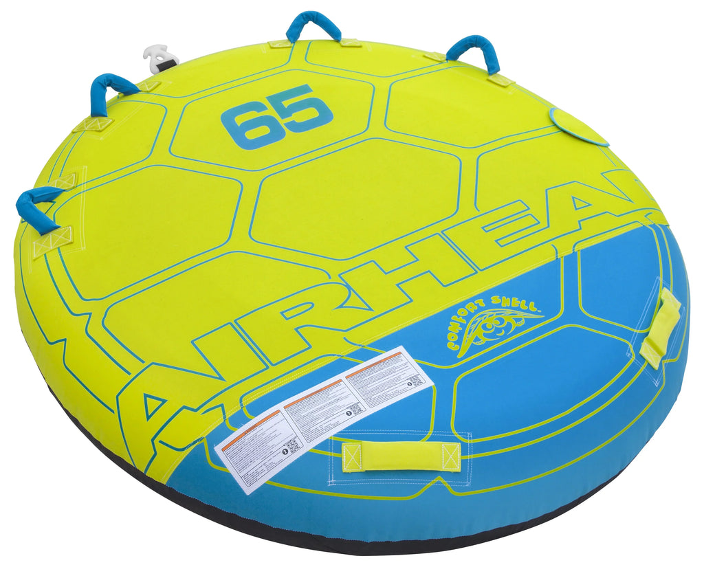 AIRHEAD COMFORT SHELL DECK 65 Towable Tube, 2 Riders
