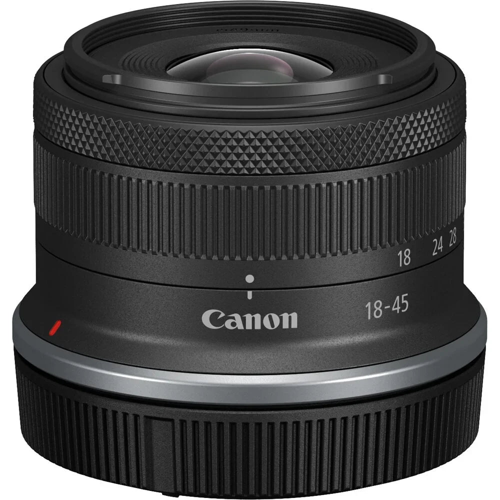 Canon RF-S 18-45mm f/4.5-6.3 IS STM Lens with 64GB Extreme Pro Card + More