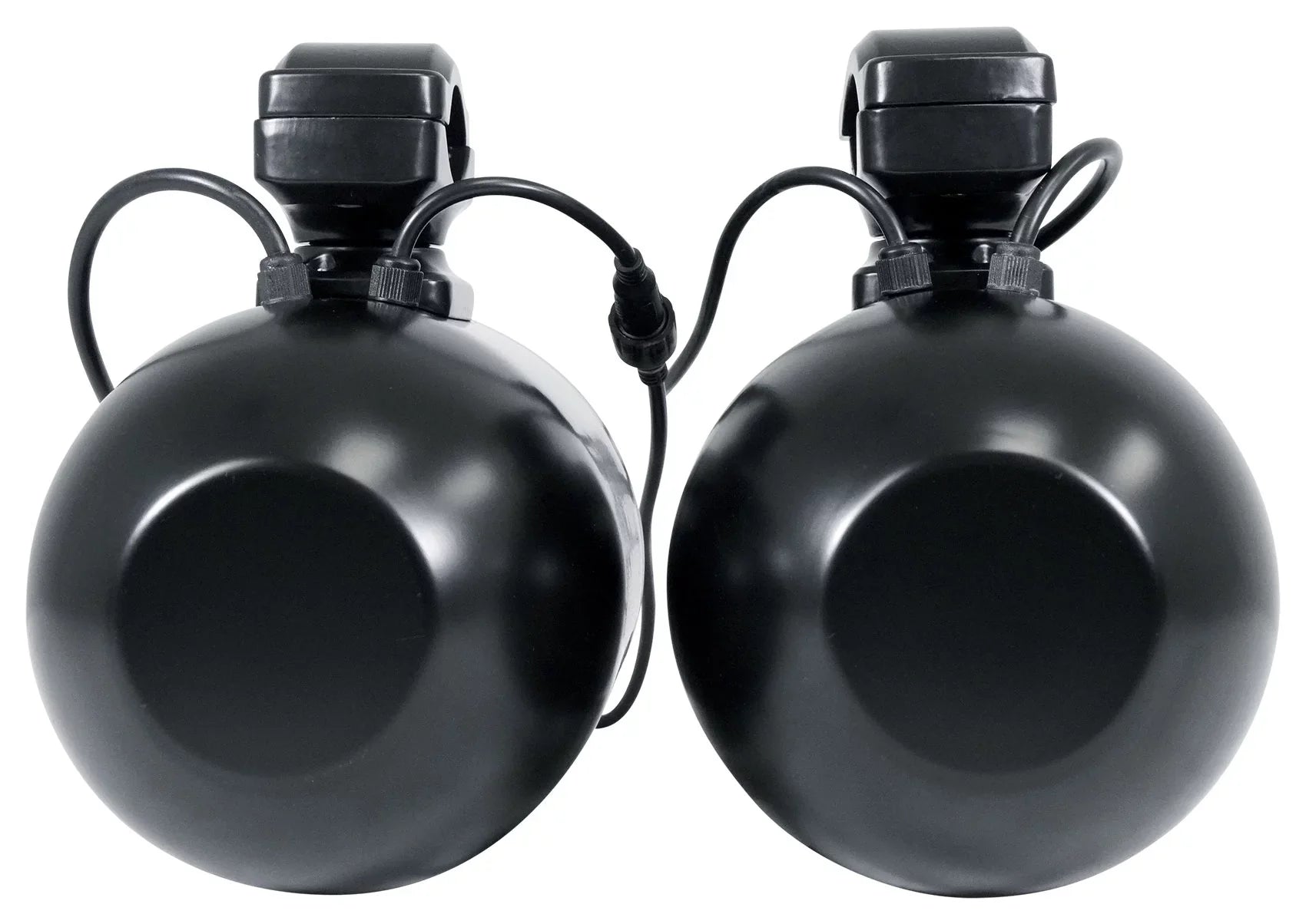 Pair Memphis Audio RNGR65FE Pods+LED Tower Speakers+Amp For 2018+ Polaris Ranger