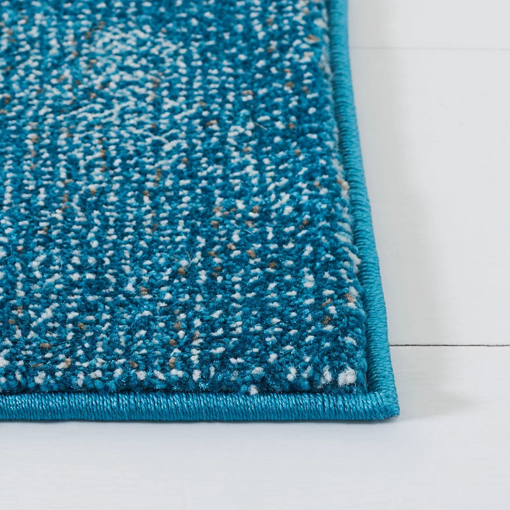 SAFAVIEH Glacier Nazca Abstract Area Rug, 2'7" x 5', Blue/Gold
