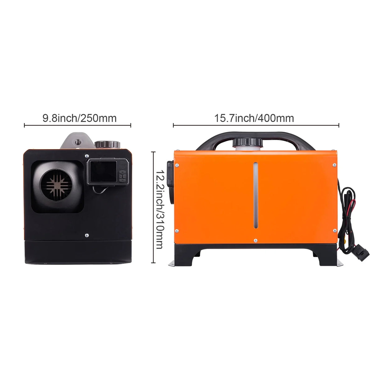8kW Diesel Air Heater, Bluetooth App Controlled All-in-One Diesel Heater with Auto Height Adjustment, Remote Control and LCD, Portable Parking Heater for Home RV Trailer Camper Van Boat