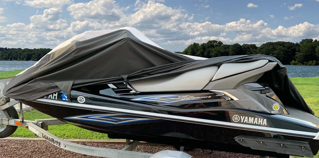 SUPER HEAVY-DUTY Jet Ski PWC Watercraft Cover Compatible for Yamaha GP 1300R / GP 800R 2001-2008 2 Seater