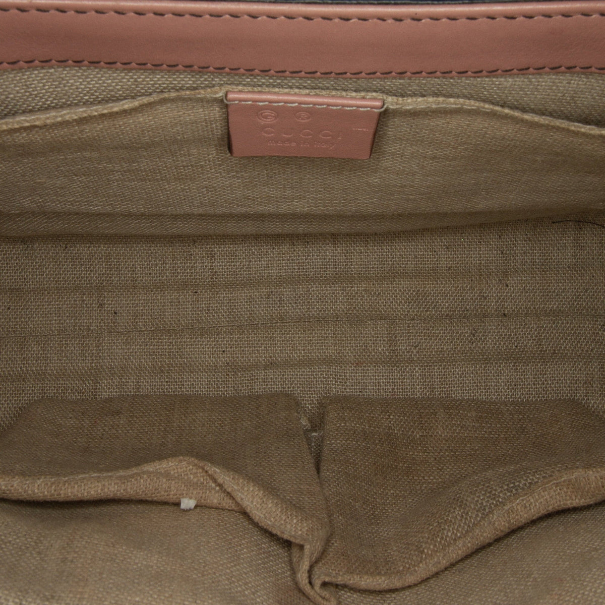Pre-Owned Authenticated Gucci Medium Microguccissima Emily Shoulder Bag Calf Leather Pink Unisex (Good)