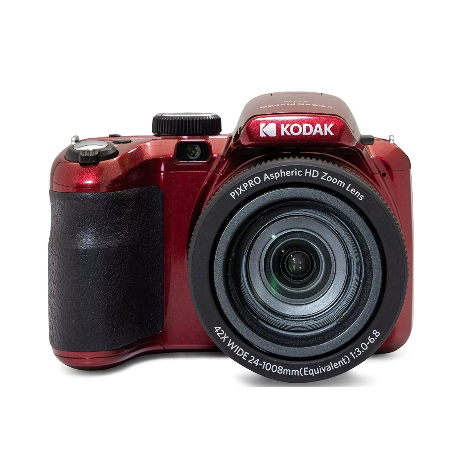 Kodak PIXPRO AZ425 Astro Zoom Camera (Red) with 32GB Card and Battery