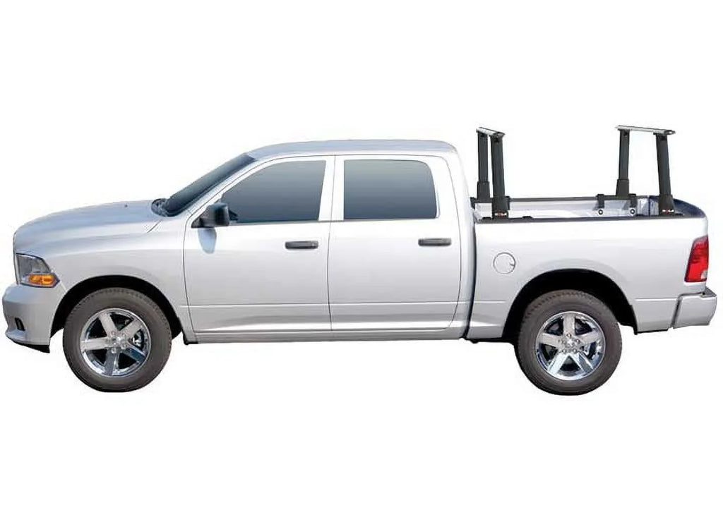 Draw-Tite 59742 BLACK ALUMINUM REMOVABLE TRUCK BED RACK 400LB CAPACITY NO DRILL MOUNT