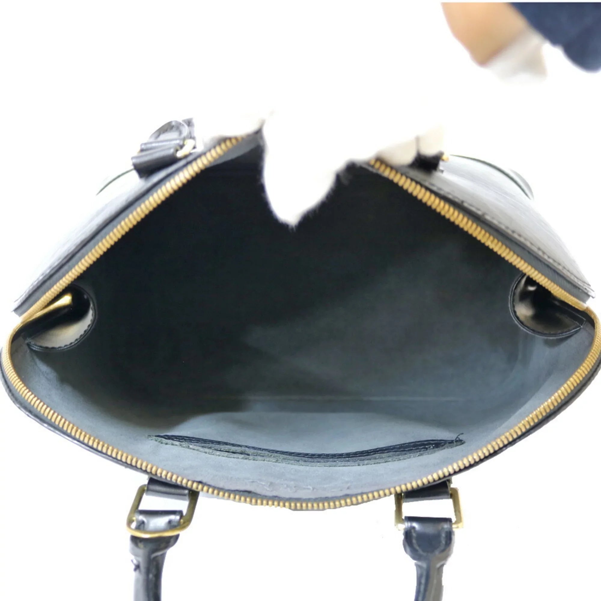 Pre-Owned LOUIS VUITTON Louis Vuitton Handbag Epi Arma M52142 Black Noir Ladies Leather (Fair)