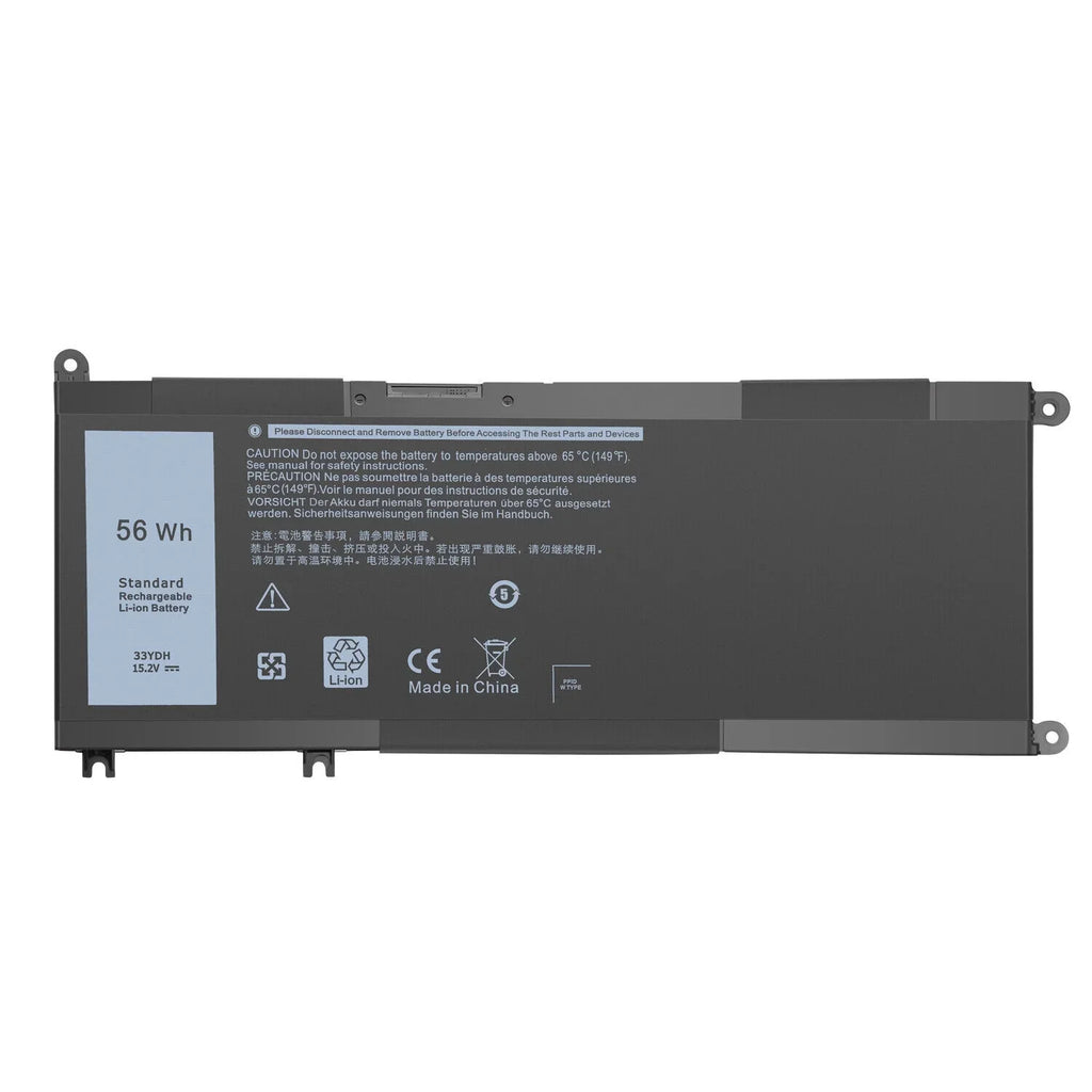 US 33YDH Laptop Battery For Latitude 3380 3590 3580 3480 3490 W7NKD P30E001