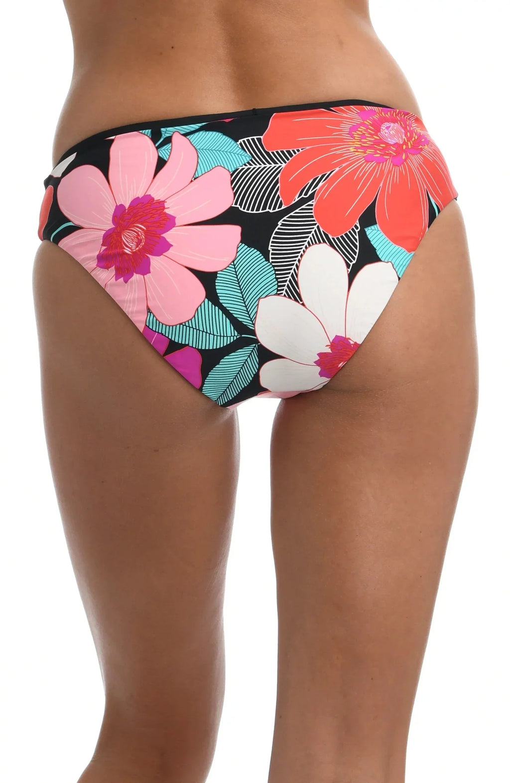 La Blanca Women's Reversible Hipster Bikini Bottoms Swimsuit White Size 6