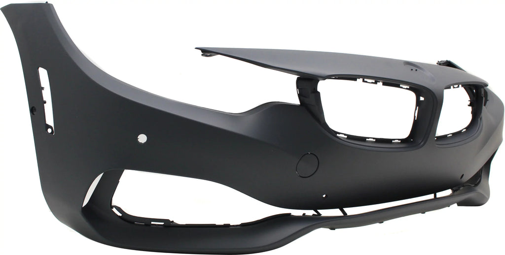 Front BUMPER COVER Compatible For BMW 4-SERIES 2014-2017 Primed with PDC Sensor and Camera Holes Convertible/Coupe/Hatchback