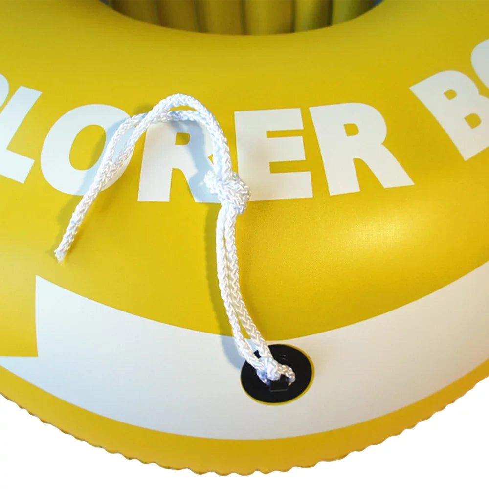 Air-filled Boat Fishing Boat for 1 Adult & 1 Child Summer Fun Boat Canoe Kayak