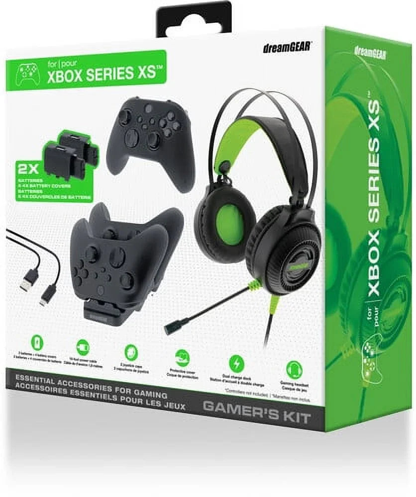 Dream Gear DGXBX-7601 Gamer's Kit XBOX Series XS Essential Accessories [GAMES ACCESSORIES]