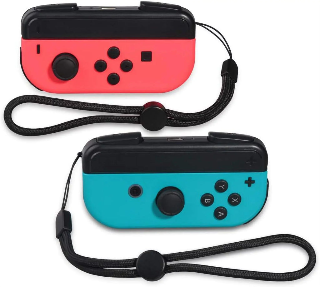 Mini Charging Grip with Strap for Switch Joy-Con Controller