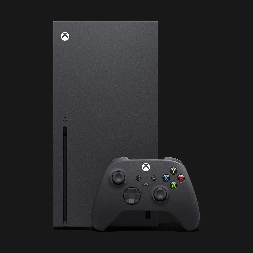 Xbox Series X 16GB RAM Black Gaming Console With 2 Controller + T5 Earbuds With Microphone BOLT AXTION Bundle Like New