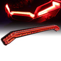 LED 3rd Brake Center Tail Light for Polaris RZR XP 1000 Turbo Sportsman 1000 XP 2019 2020 2021 2022 UTV [Thunder Design] [DOT-Rated] - Smoked