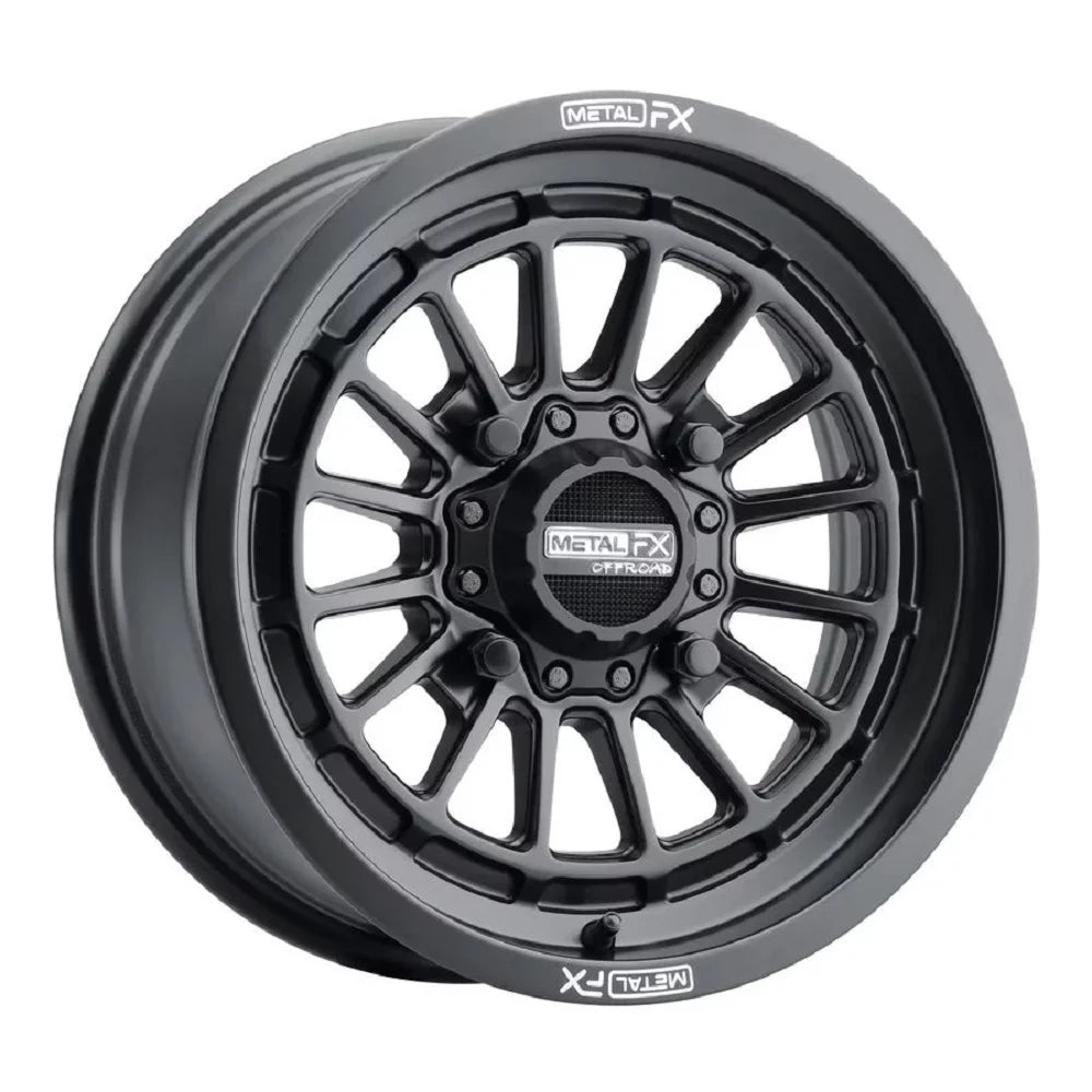 MetalFX Delta 15" Wheels Black Sportsman 550 850 1000