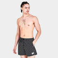 MEN'S EMPORIO ARMANI EA7 GRAPHIC MONOGRAM SWIM SHORTS Size Large