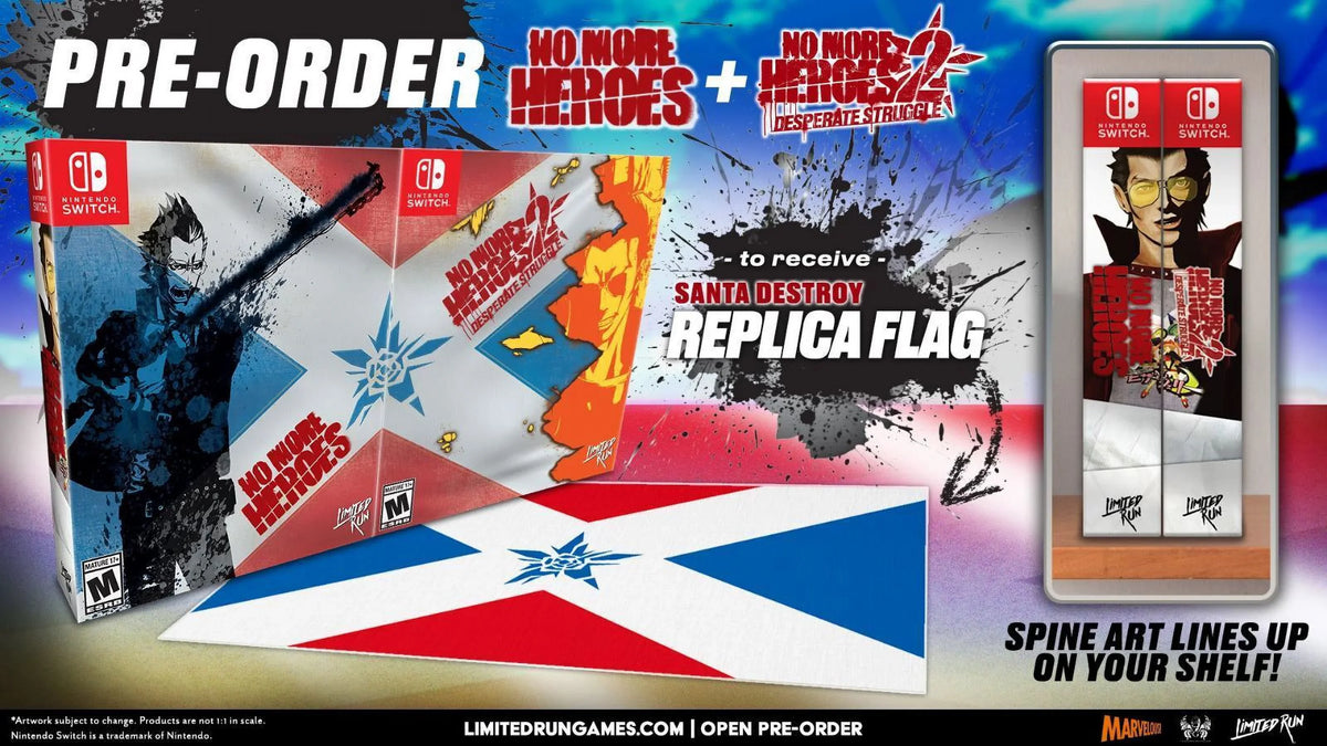 No More Heroes: Collectors Edition - Limited Run #99 - Nintendo Switch NEW