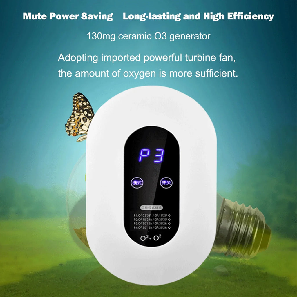 GoolRC steriliser,- Deodorizer Air Sterilizer - Deodoriser Ion - Air Sterilizer Quiet Air Ion Deodoriser Ion Ozone Mite Removal Air Cleaner Air Steriliser Sterilization - Removal - BedroomQuiet
