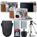 Canon PowerShot G9 X Mark II Digital DIGIC 7 Camera + Extra Battery - 32GB Kit