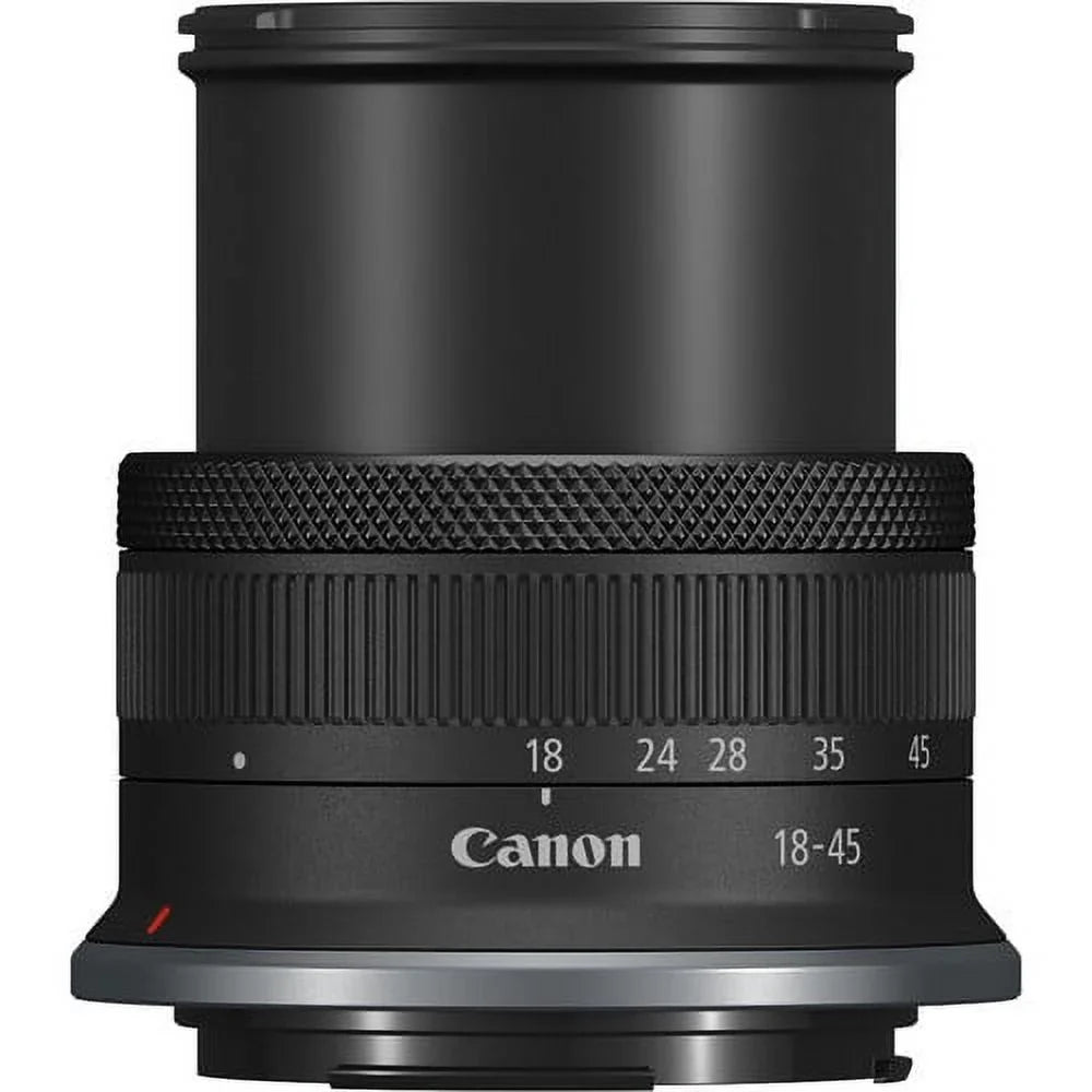 Canon RF-S 18-45mm f/4.5-6.3 IS STM Lens with 64GB Extreme Pro Card + More