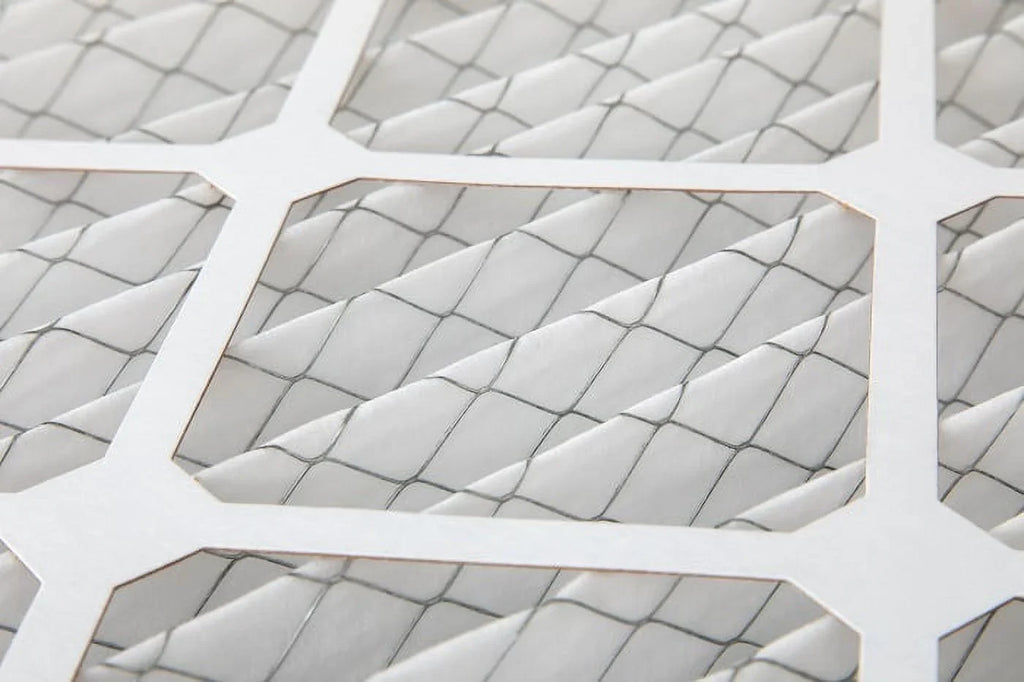 6 Pack of 12x12x1 MERV 13 Pleated Air Filters by Glasfloss. Actual Size: 11-1/2 x 11-1/2 x 7/8