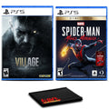 Resident Evil Village and SpiderMan Miles Morales, PlayStation 5, 58001-12