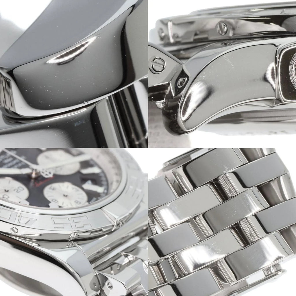 Pre-Owned Breitling AB0110 Chronomat 44 Watch Stainless Steel/SS Men's BREITLING (Good)