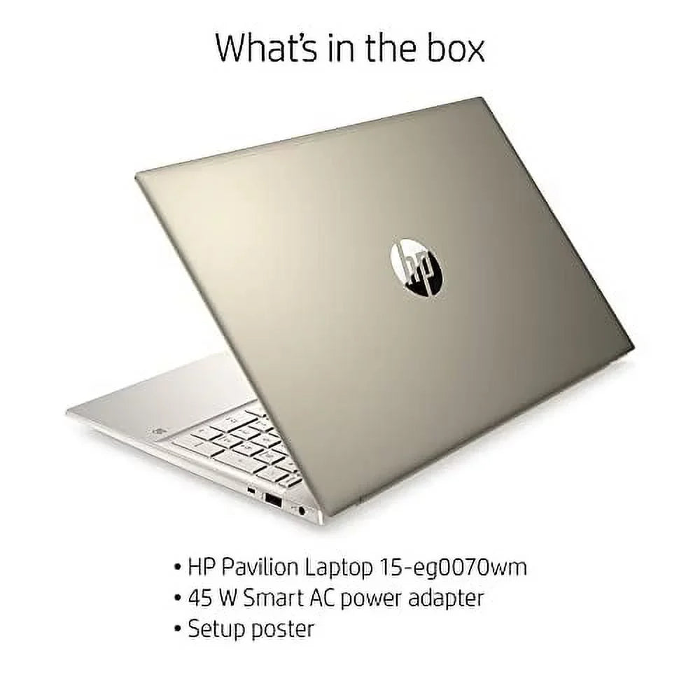 Pavilion 15-EG00 Laptop 2021 New, 15.6" FHD IPS Touchscreen, Intel i7-1165G7 4-Core, Iris Xe Graphics, 16GB DDR4, 512GB SSD, Backlit Keyboard, Wi-Fi 6, Card Reader, Win10 Pro, COU 32GB USB