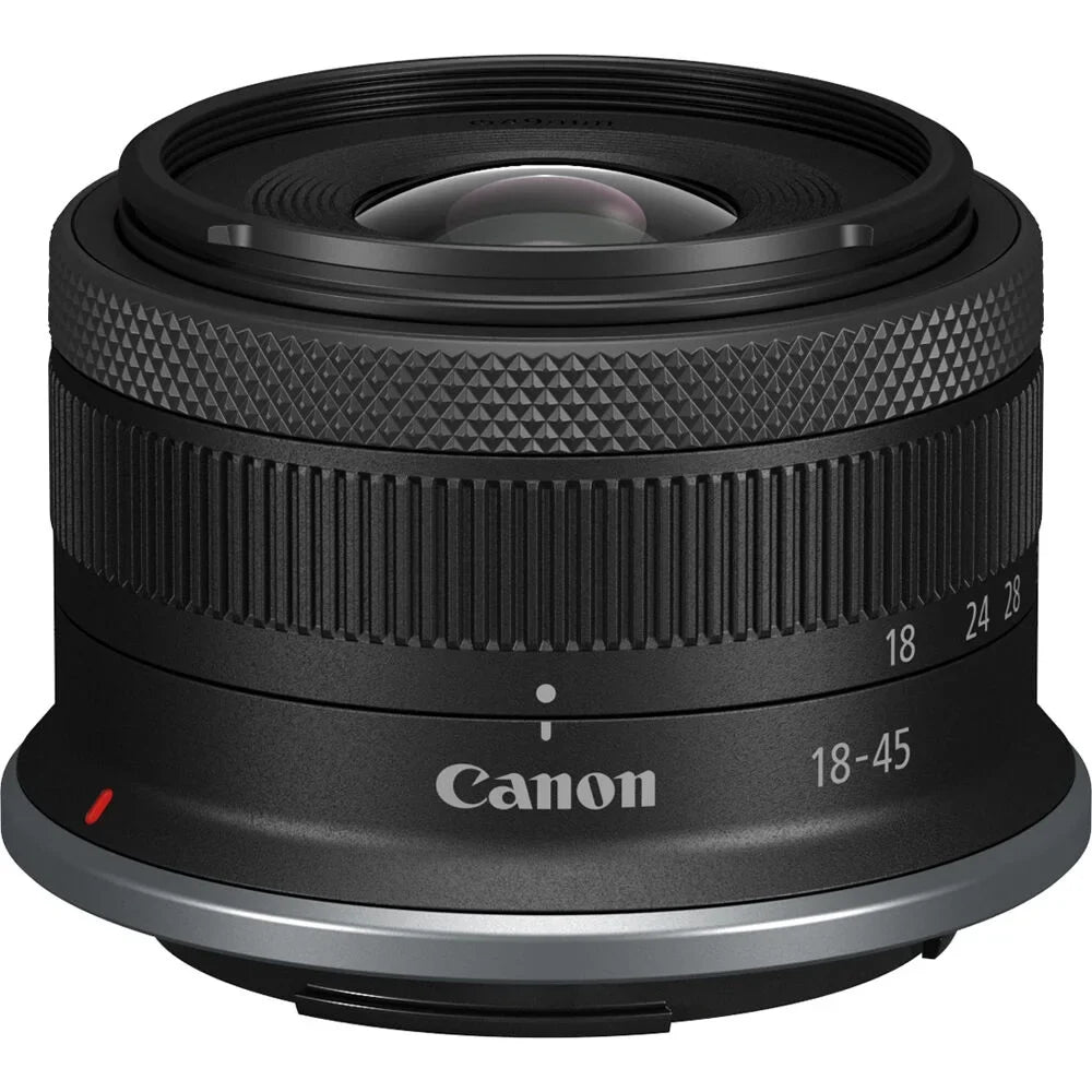 Canon RF-S 18-45mm f/4.5-6.3 IS STM Lens with 64GB Extreme Pro Card + More