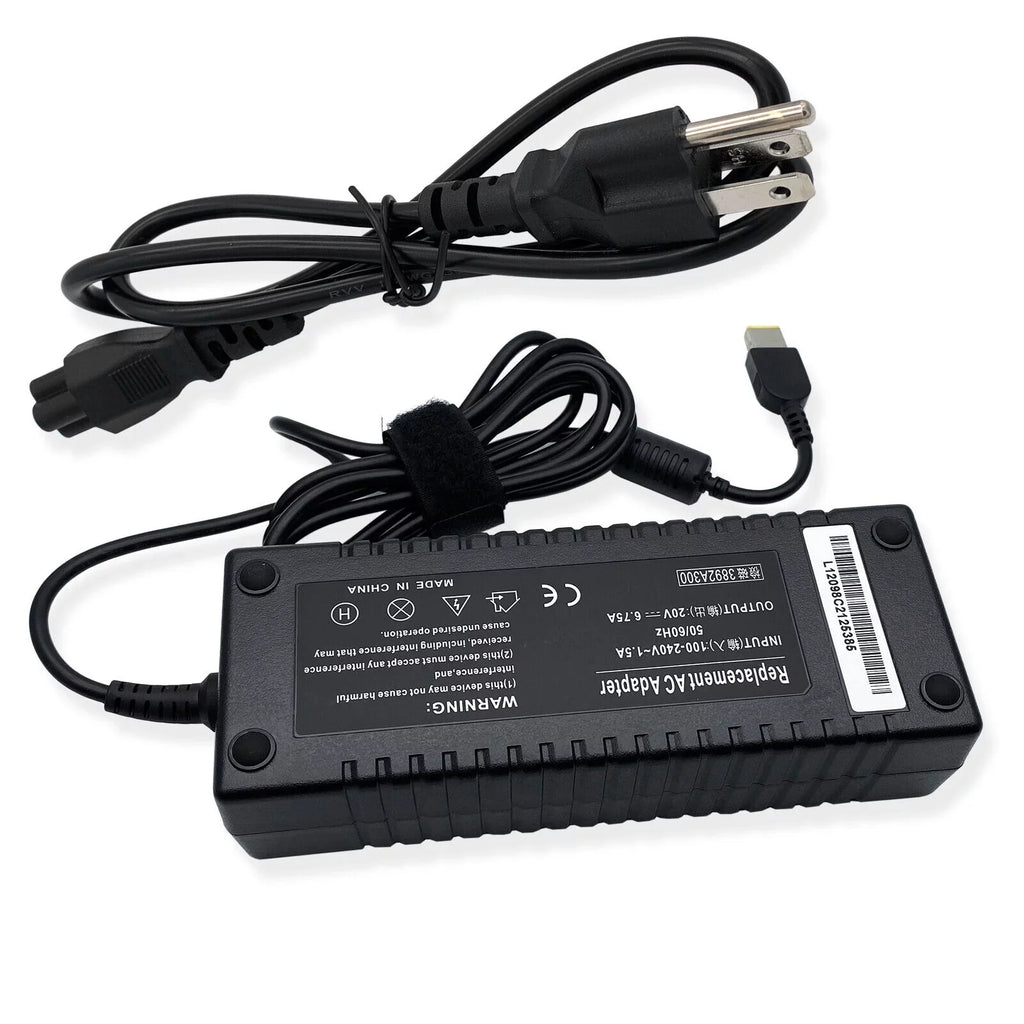 New AC Power Adapter Charger For ThinkPad T440p T530 T540p W540 Cord 20V