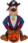 Gemmy Airblown Blow-up Scooby as Pirate WB, 3 ft Tall, Multicolored