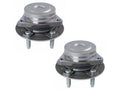 Rear Wheel Hub Bearing Assembly - Set of 2 - Compatible with 2016 - 2019 Chevy Malibu 2017 2018