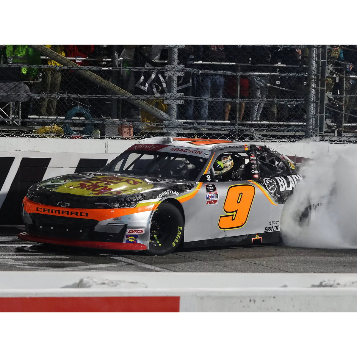 Noah Gragson Autographed 2021 Bass Pro/Truetimber/Black Rifle Coffee Martinsville Xfinity Series Playoff Win 1:24 Diecast