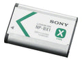 Sony NP-BX1 - Camera battery Li-Ion 1240 mAh - for Action Cam-HDR-AS200, AS50; Cyber-shot DSC-HX80, HX90, RX1R, WX500; Handycam HDR-GWP88