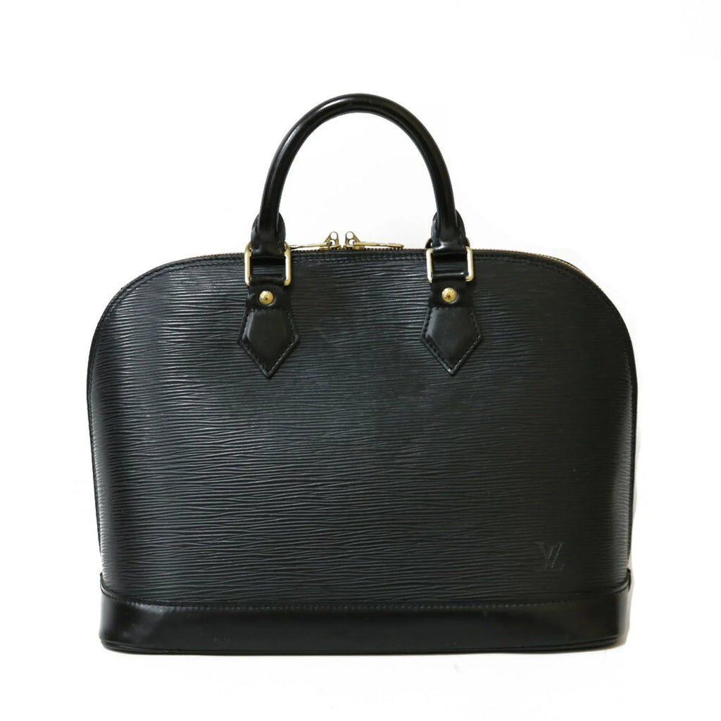 Pre-Owned LOUIS VUITTON Louis Vuitton Handbag Epi Arma M52142 Black Noir Ladies Leather (Fair)