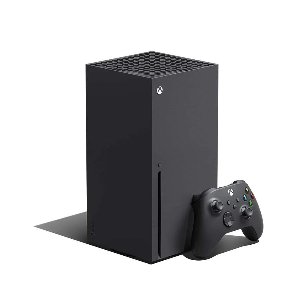 Xbox Series X 16GB RAM Black Gaming Console With 2 Controller + T5 Earbuds With Microphone BOLT AXTION Bundle Like New