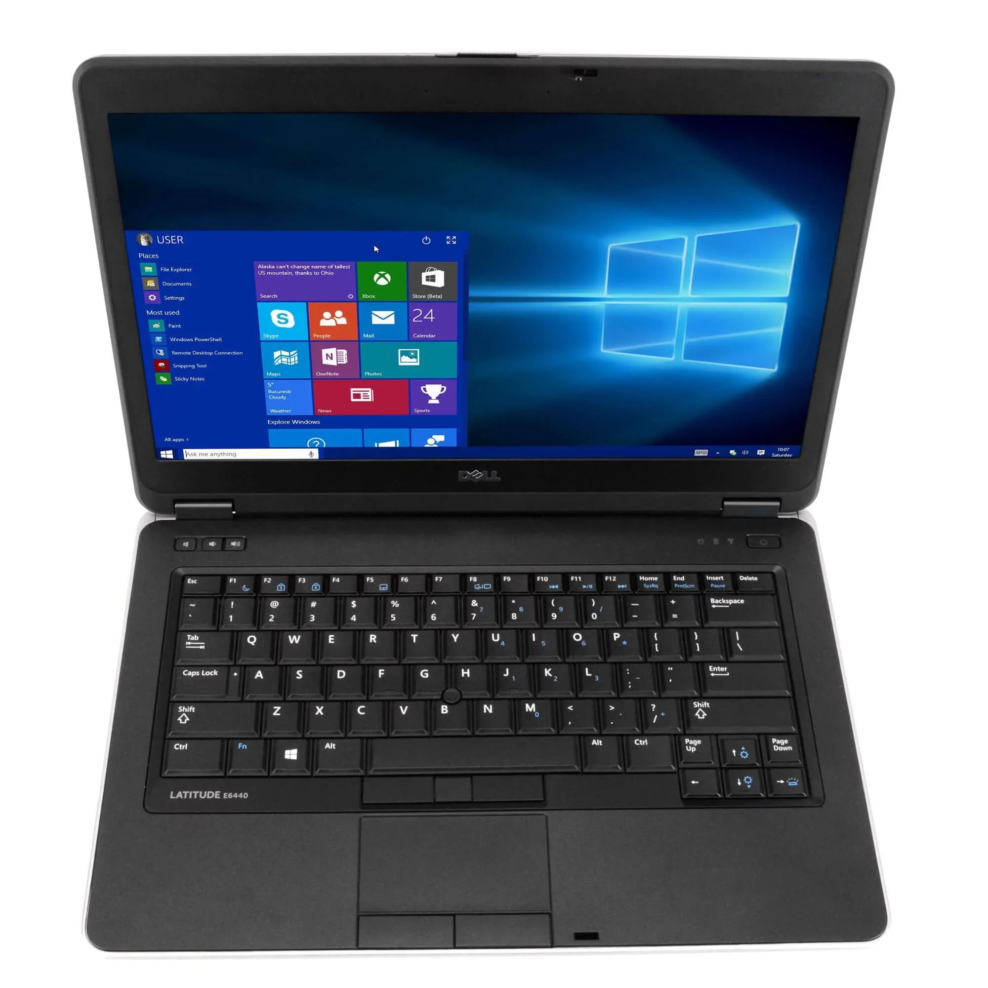 LATITUDE Latitude E6440 Laptop Computer, 2.60 GHz Intel i5 Dual Core Gen 4, 16GB DDR3 RAM, 512GB SSD Hard Drive, Windows 10 Professional 64 Bit, 14" Screen