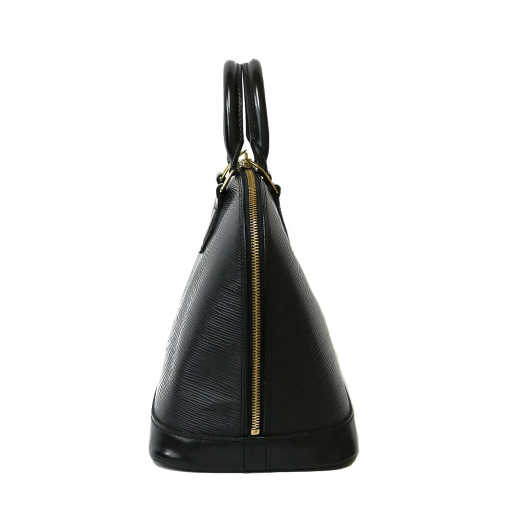 Pre-Owned LOUIS VUITTON Louis Vuitton Handbag Epi Arma M52142 Black Noir Ladies Leather (Fair)