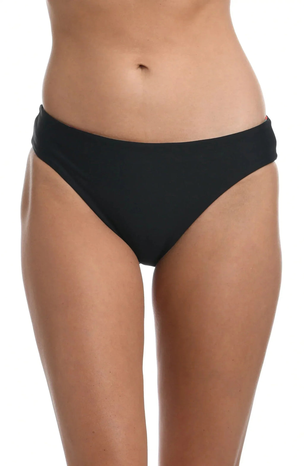 La Blanca Women's Reversible Hipster Bikini Bottoms Swimsuit White Size 6