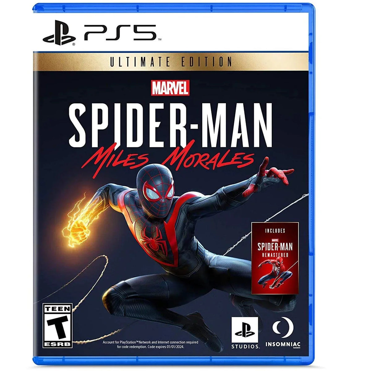 Resident Evil Village and SpiderMan Miles Morales, PlayStation 5, 58001-12