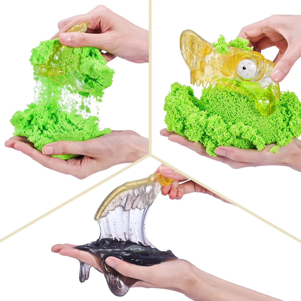 Smashers Dino Island Giant Skull (T-Rex) by ZURU with Over 30 Surprises, Mini Eggs and Figurines, Prehistoric Discovery Toy, Dinosaur Toys, Slime, Sand and More Age 5+
