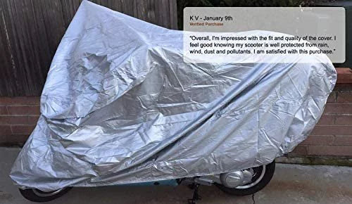 Weatherproof Motorcycle Cover Compatible With 2016 Beta Evo 250 2-stroke Factory - Outdoor & Indoor - Protect From Rain Water, Snow, Sun - Securing Straps - Durable Material - Storage Bag