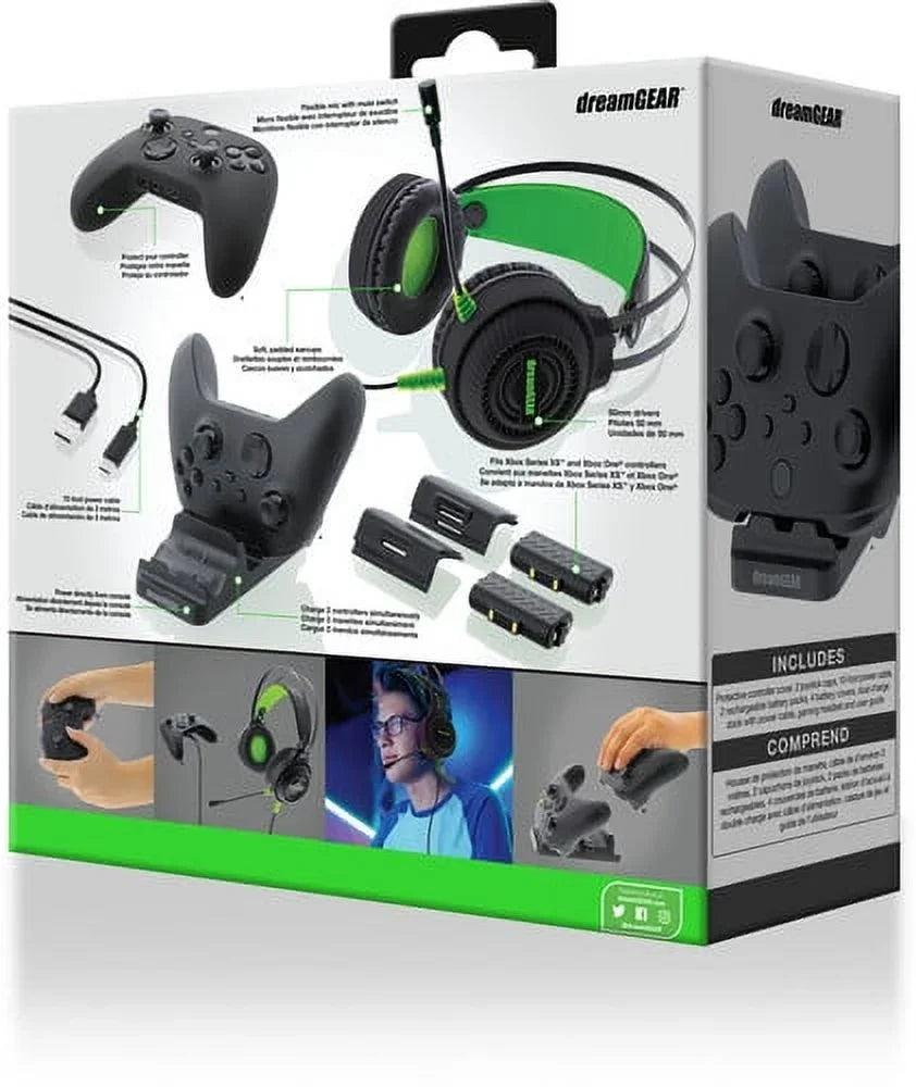 Dream Gear DGXBX-7601 Gamer's Kit XBOX Series XS Essential Accessories [GAMES ACCESSORIES]