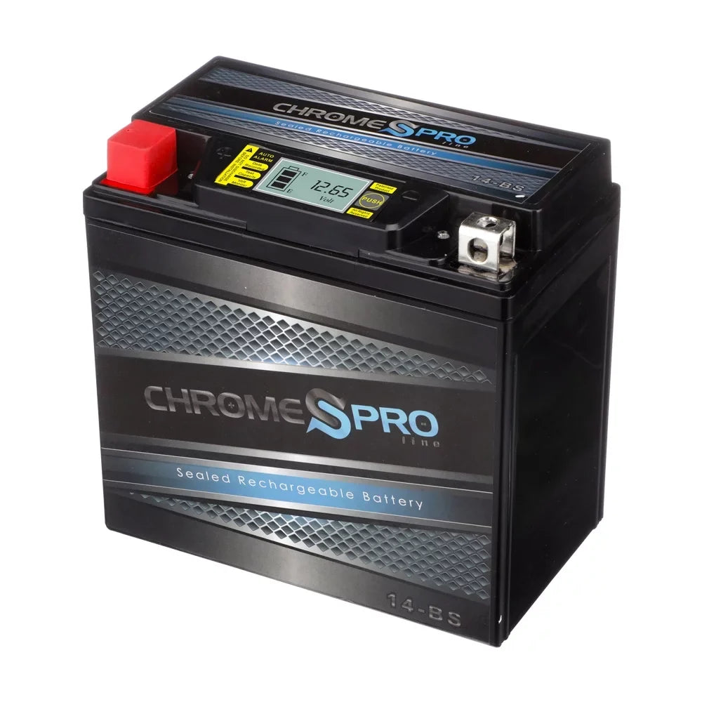 Chrome Pro Battery Ytx14-Bs Igel Motorcycle Battery For Honda 1100Cc Vt1100C, C3, T Shadow (Spirit, Aero, A. C. E. Tourer) 2004